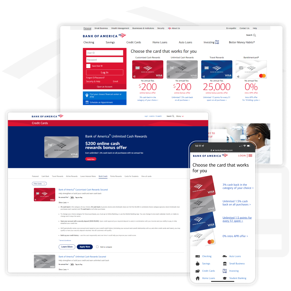 BofA Credit Compare / Application